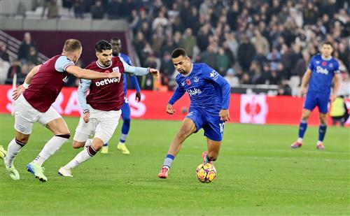 وست هام يونايتد vs إيفرتون