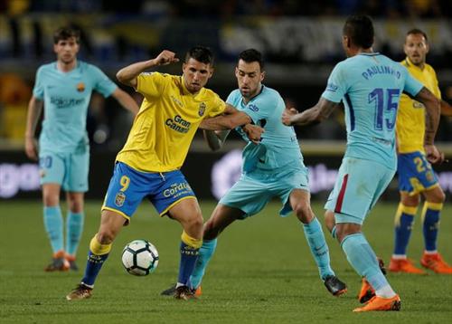 لاس بالماس vs برشلونة