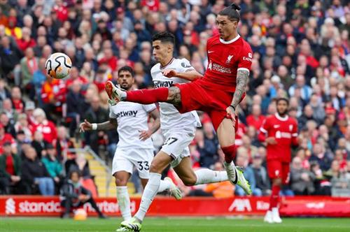 ليفربول ضد وست هام يونايتد