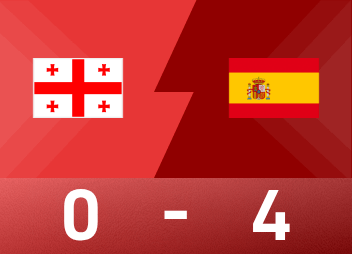 معاينة الحرب الأوروبية العالمية: ثنائي أويازابال، أسبانيا 4-0 جورجيا تتأهل بشكل أساسي