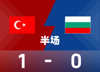 الشوط الأول التمهيدي لأوروبا العالمية: سجل كالهان أوغلو من ركلة جزاء، تركيا 1-0 بلغاريا