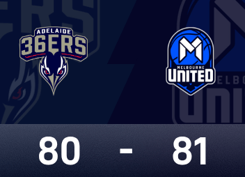 تقرير معركة NBL: سجل إدواردز 25 نقطة، وفاز ملبورن يونايتد على أديلايد 36ers 81-80