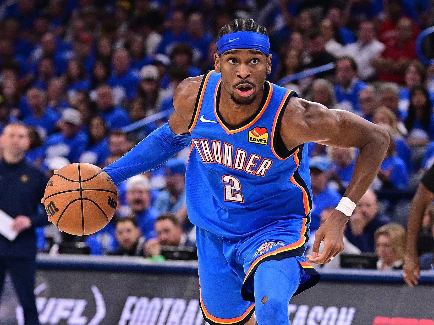 منعطف! تفوق SGA على Westbrook وأصبح ثاني لاعب لديه أكثر من 30 مباراة في تاريخ فريق Thunder.